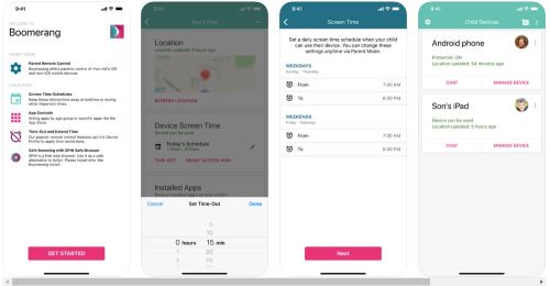 iPhone家長監護軟體-Boomerange
